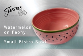 Fiesta Watermelon Small Bistro Bowl Fiesta Watermelon Small Bistro Bowl