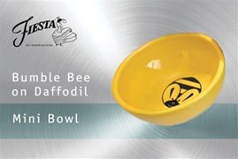 Bumble Bee Mini Bowl on Daffodil