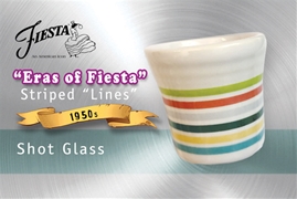 Eras of Fiesta 50's Shot Glass