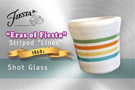 Eras of Fiesta 60's Shot Glass