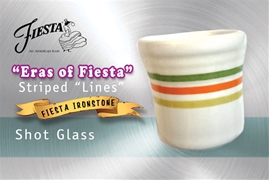 Eras of Fiesta Ironstone Shot Glass