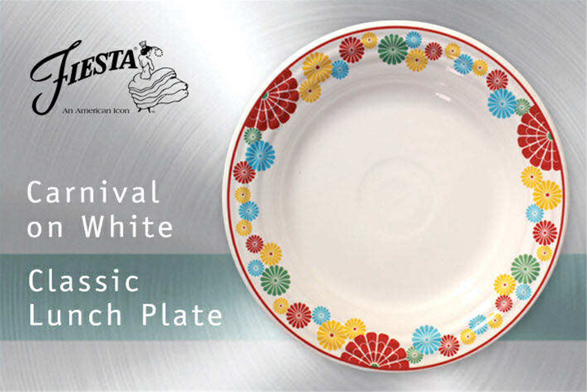 Fiesta Carnival Lunch Plate