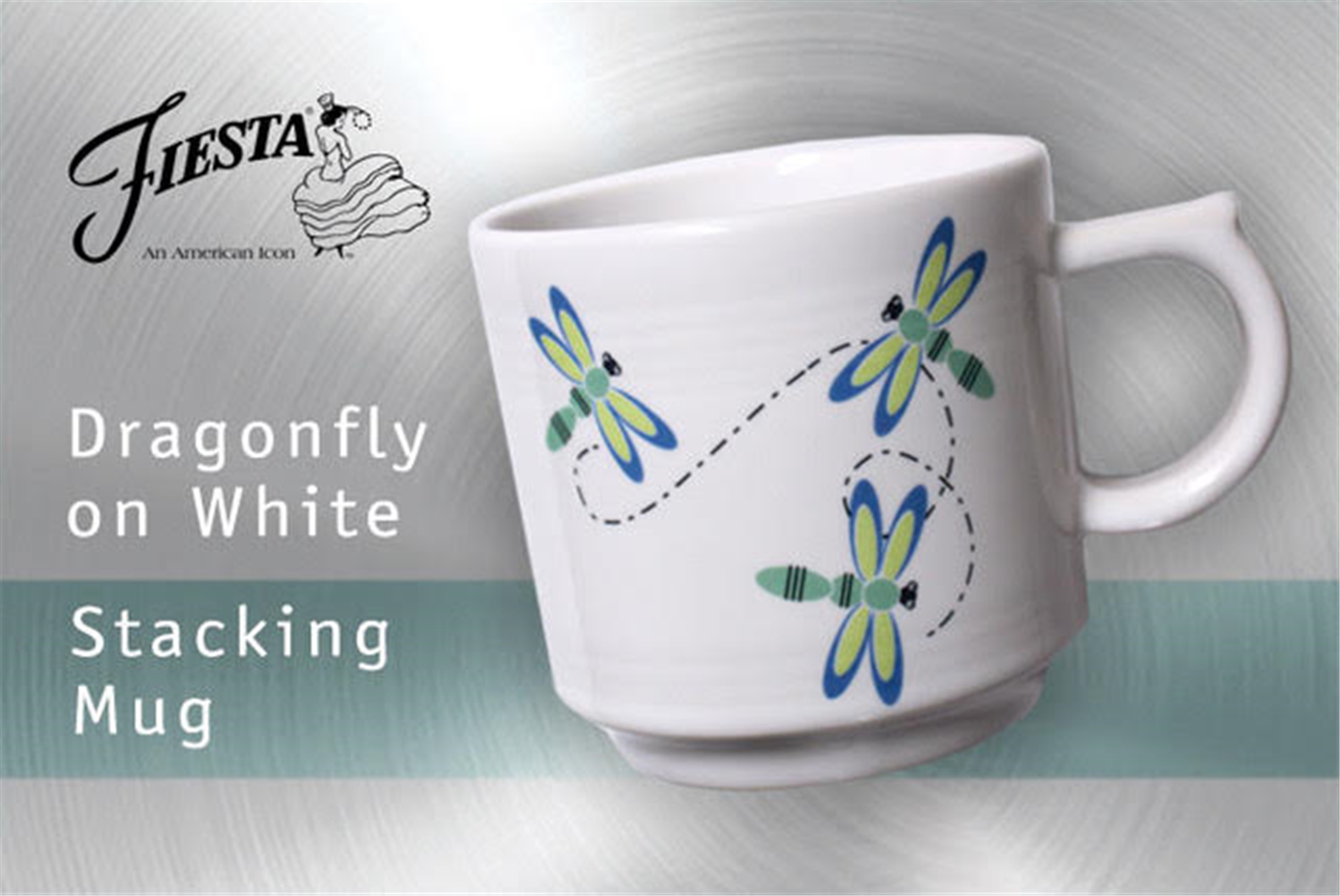 Fiesta Dragonfly in Flight Stacking Mug
